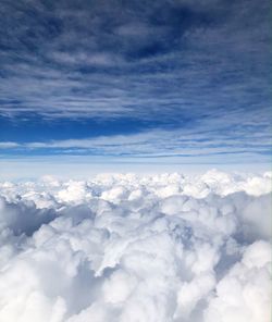 Scenic view of clouds in sky