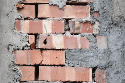 Full frame shot of brick wall