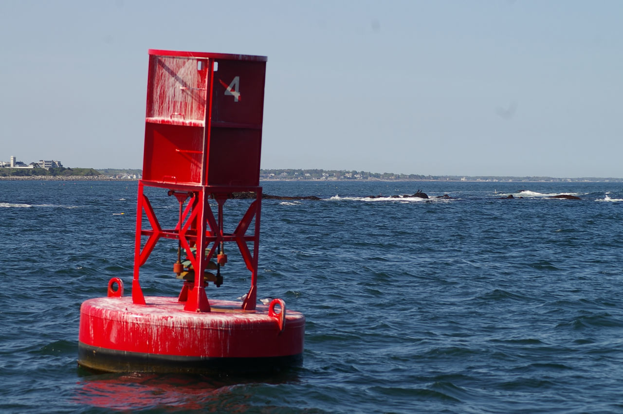 Red buoy