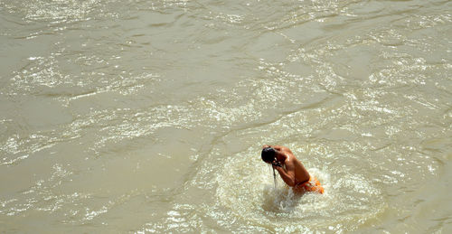 People on beach