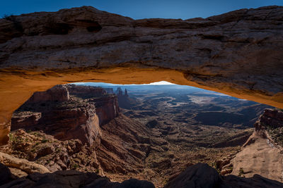 Mesa arch in the morning 