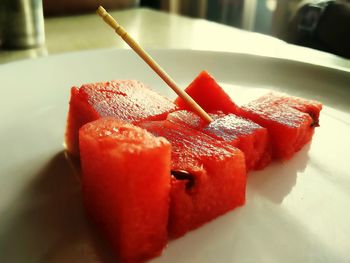 Close-up of strawberries