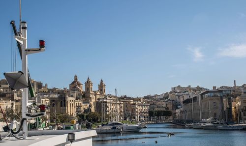 View of buildings in city