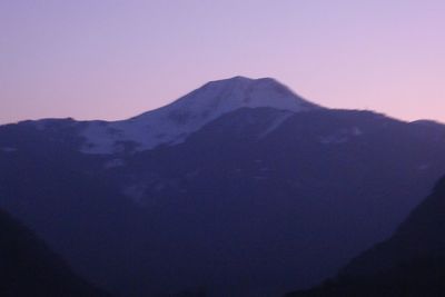 Scenic view of mountains