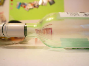 Close-up of drink on table