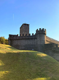View of historic building against sky