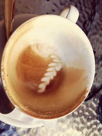 Close-up of coffee cup