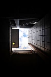 Low angle view of building against sky