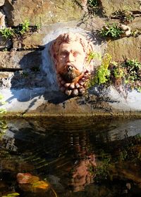 Close-up of fountain