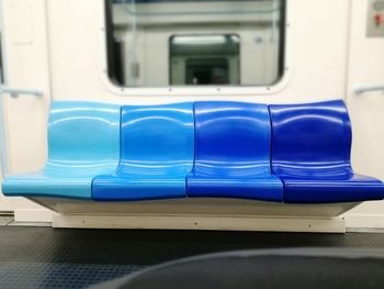 Close-up of blue pattern