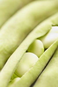 Close-up of garden peas