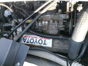 Close-up of vintage car