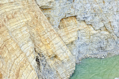 Full frame shot of stone wall