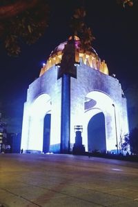 Low angle view of church