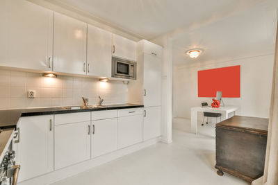 Interior of bathroom