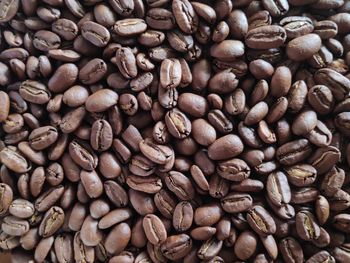 Full frame shot of coffee beans