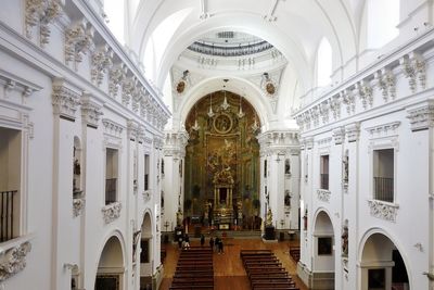 Interior of historic building