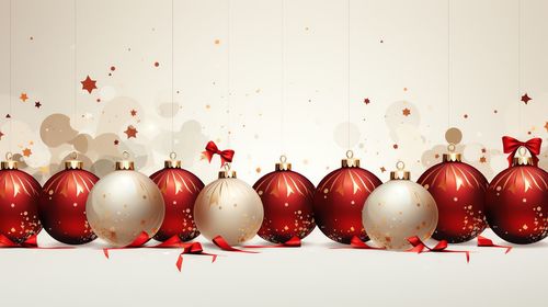 Close-up of christmas decorations