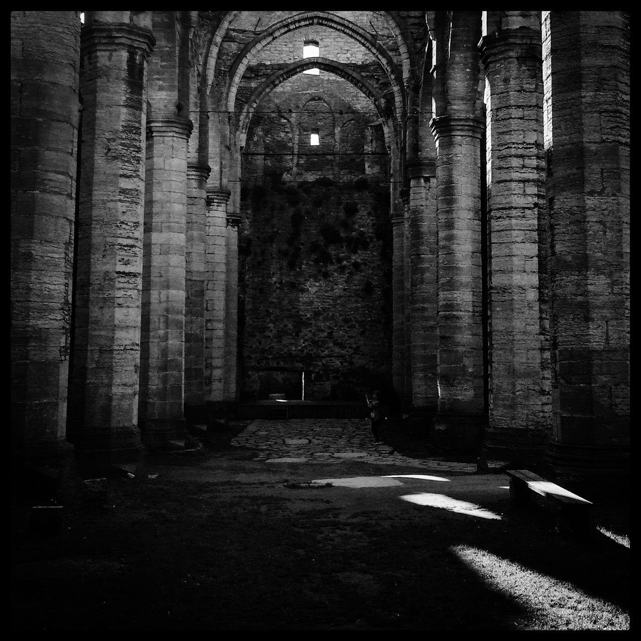 transfer print, architecture, built structure, auto post production filter, building exterior, old, abandoned, building, arch, house, door, indoors, the way forward, history, brick wall, wall - building feature, obsolete, entrance, day, window