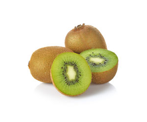 Close-up of fruits against white background