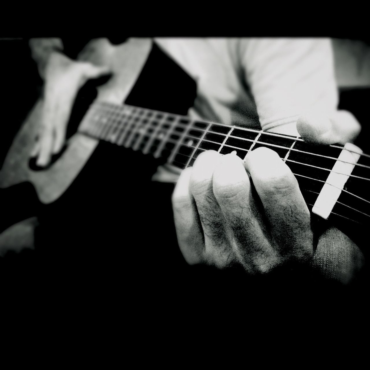 person, part of, music, musical instrument, close-up, cropped, human finger, arts culture and entertainment, men, indoors, unrecognizable person, holding, guitar, focus on foreground, lifestyles, selective focus, musical equipment