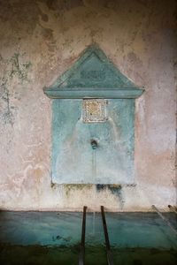 View of water in container