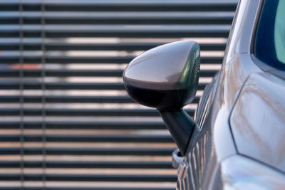 Close-up of vintage car