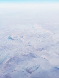 High angle view of landscape against sky