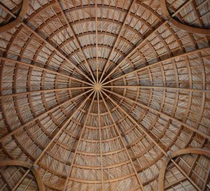 Low angle view of ceiling