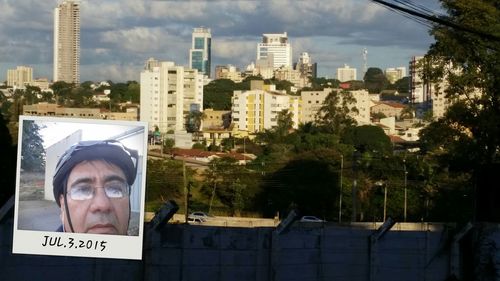 View of cityscape against the sky