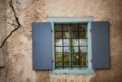 Window of building