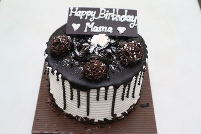 Close-up of cake