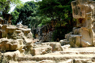 View of old ruins