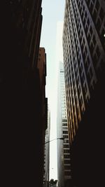 Low angle view of modern buildings