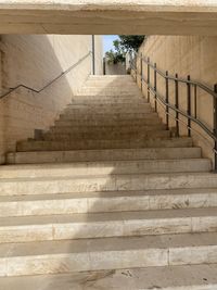 Low angle view of staircase