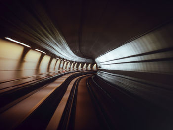 Full frame shot of tunnel
