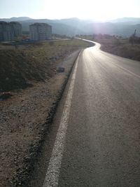 Road in city