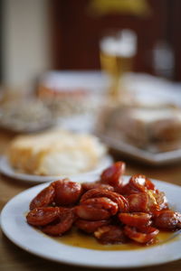 Portuguese food chouriço