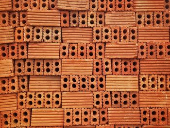 Full frame shot of bricks