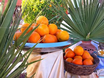 Full frame shot of fruits for sale at market stall