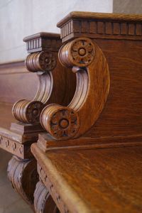 Architectural detail of historic building