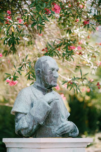 Low angle view of statue