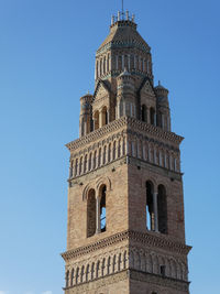 Low angle view of cathedral against clear sky