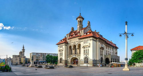 View of buildings in city