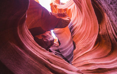 View of rock formations