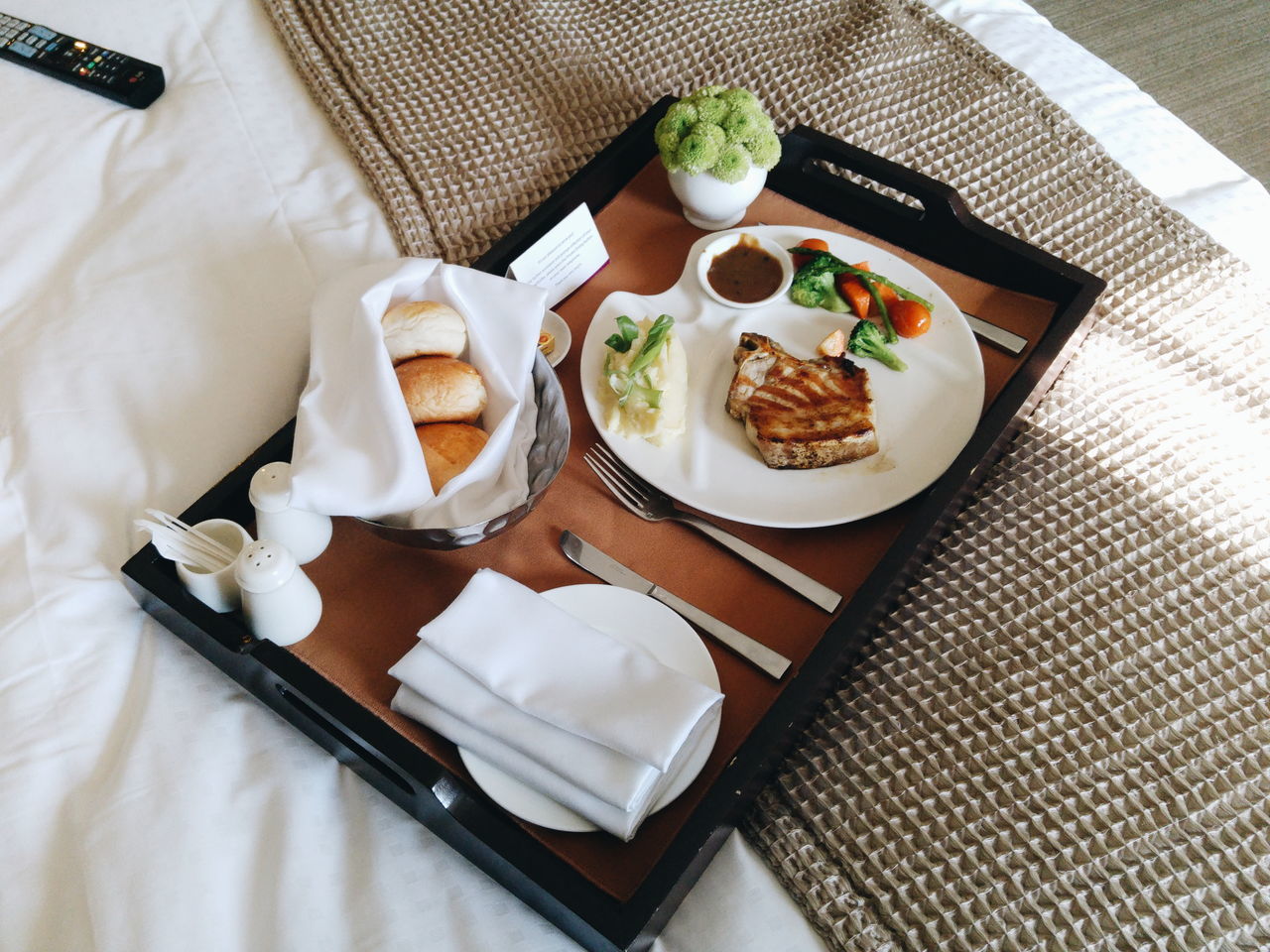 Breakfast on bed