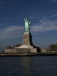 Statue of liberty against sky