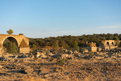 Old ruins of building