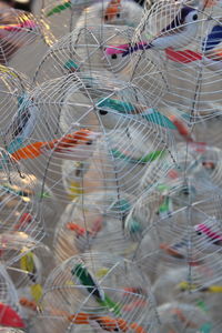 Full frame shot of glass window