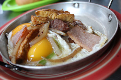 Close-up of food in bowl